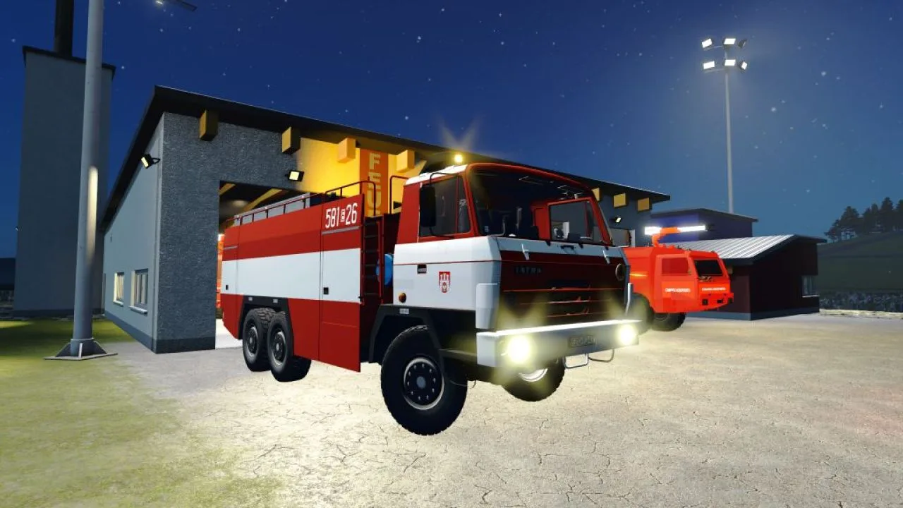 Tatra Fire Truck Pack FS25 - screenshot 3