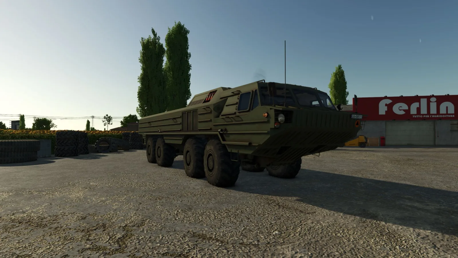 BAZ-6944 (Green variant) FS25 - screenshot 1