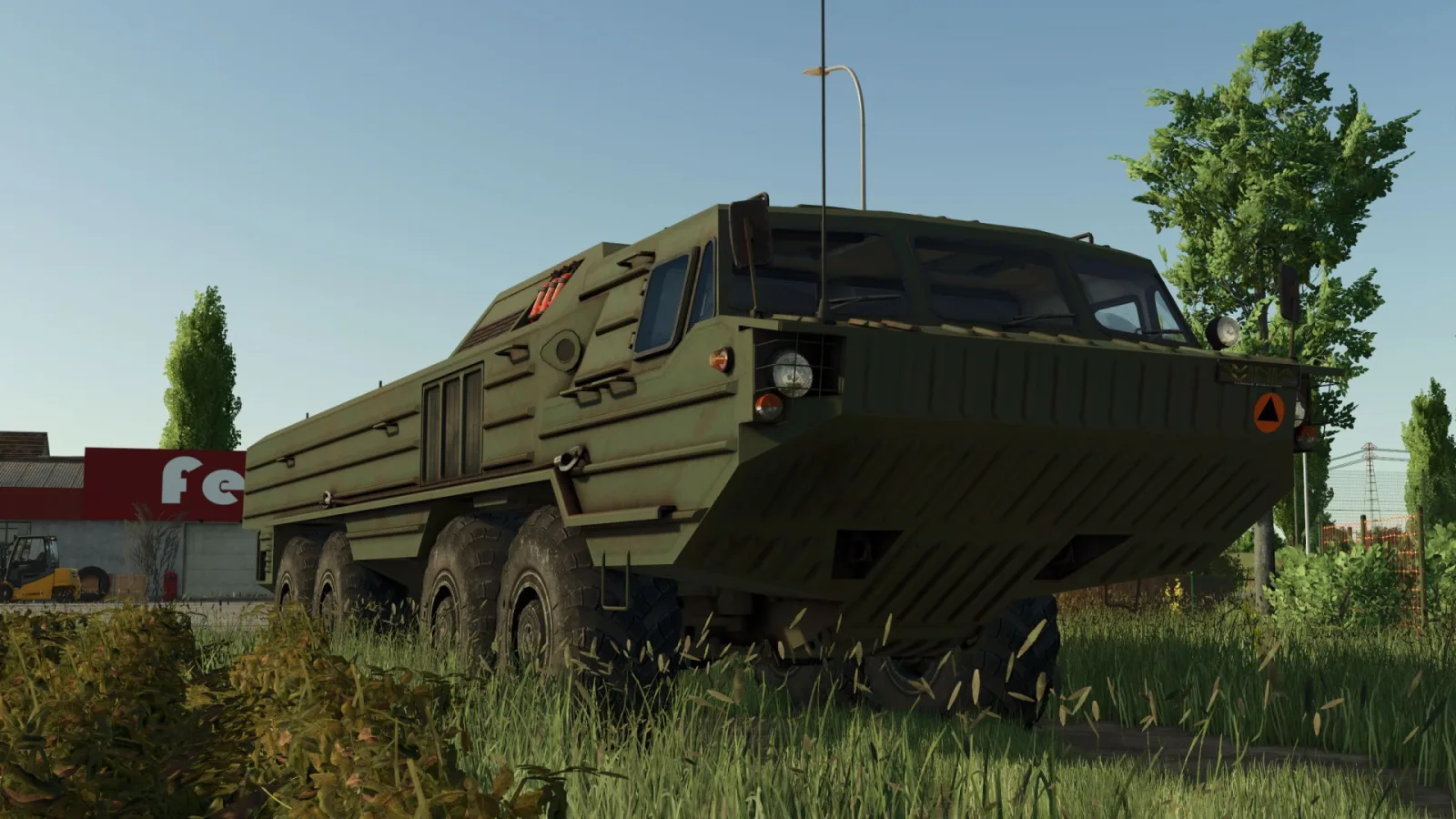 BAZ-6944 (Green variant) FS25 - screenshot 3