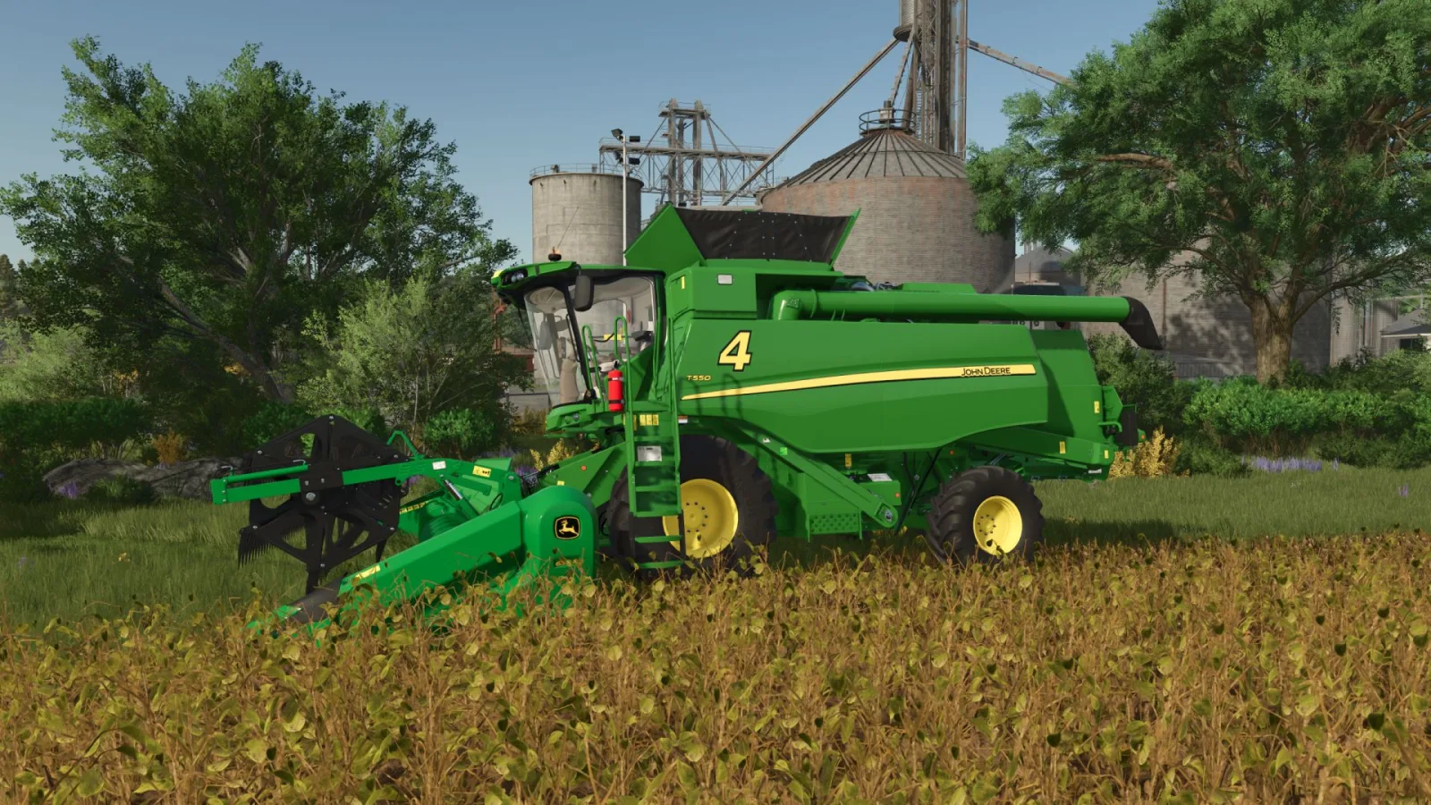 John Deere T Series + 600X Headers FS25