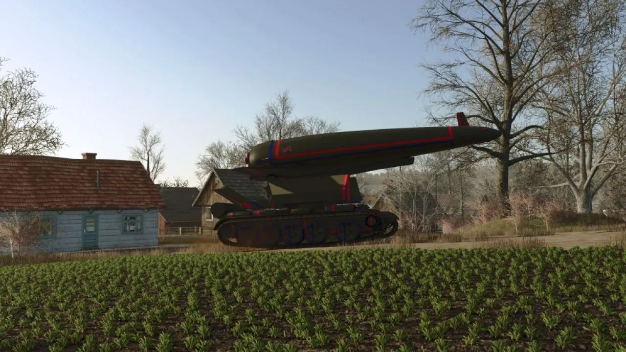 T54 Tracked Multiple Rocket FS25 - screenshot 1