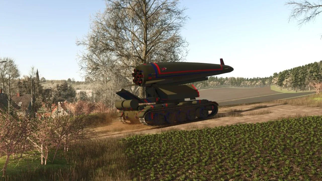 T54 Tracked Multiple Rocket FS25 - screenshot 2