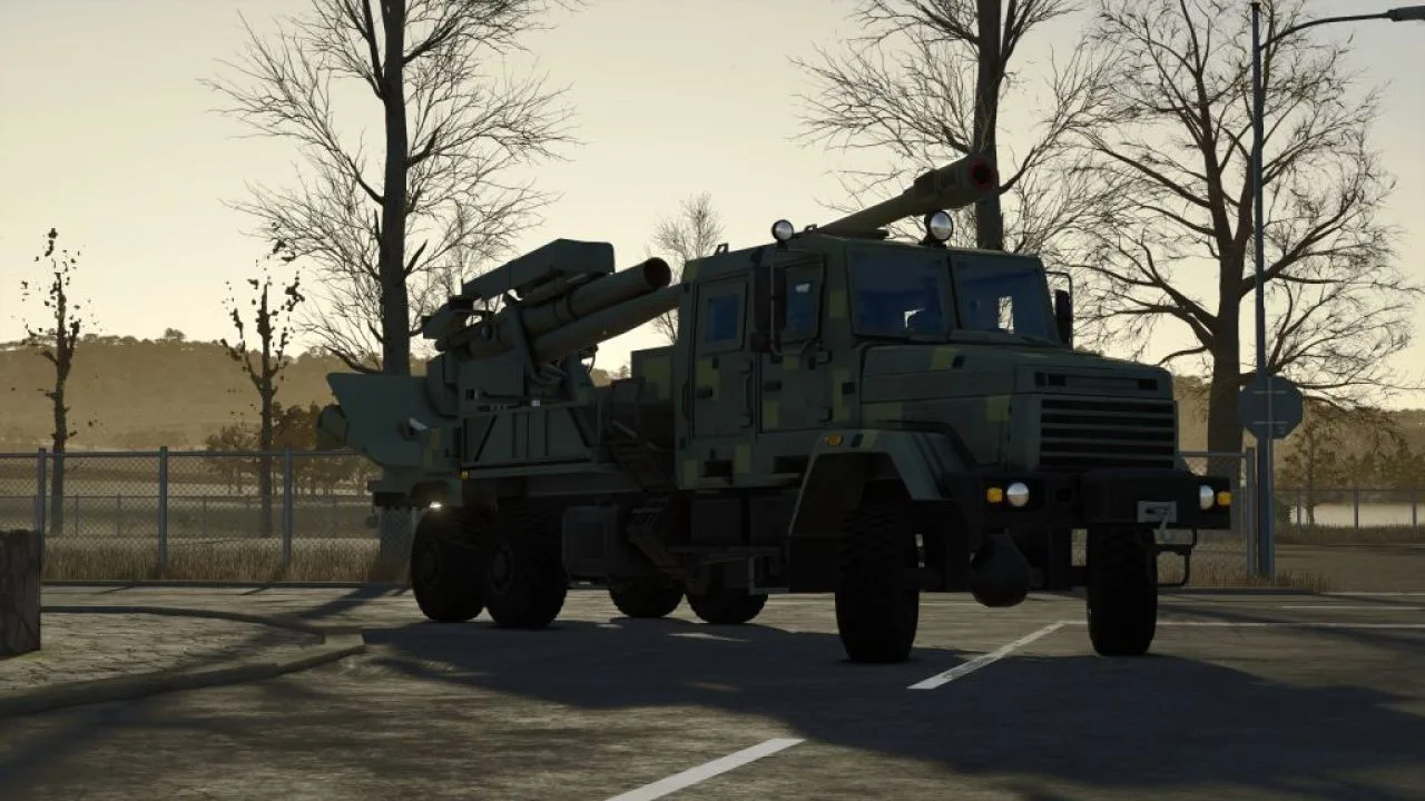 2S22 Bohdana SPG FS25 - screenshot 2