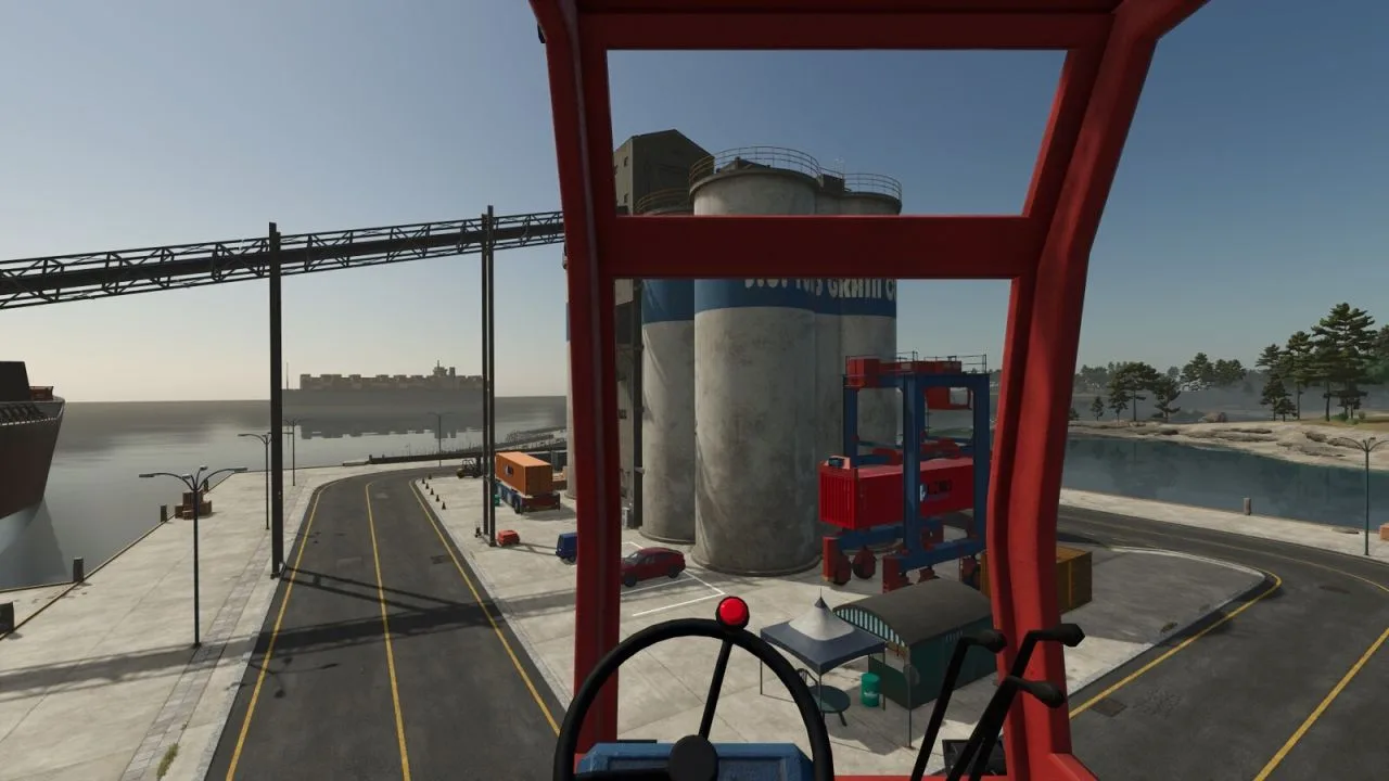 Container Straddle Carrier FS25 - screenshot 3