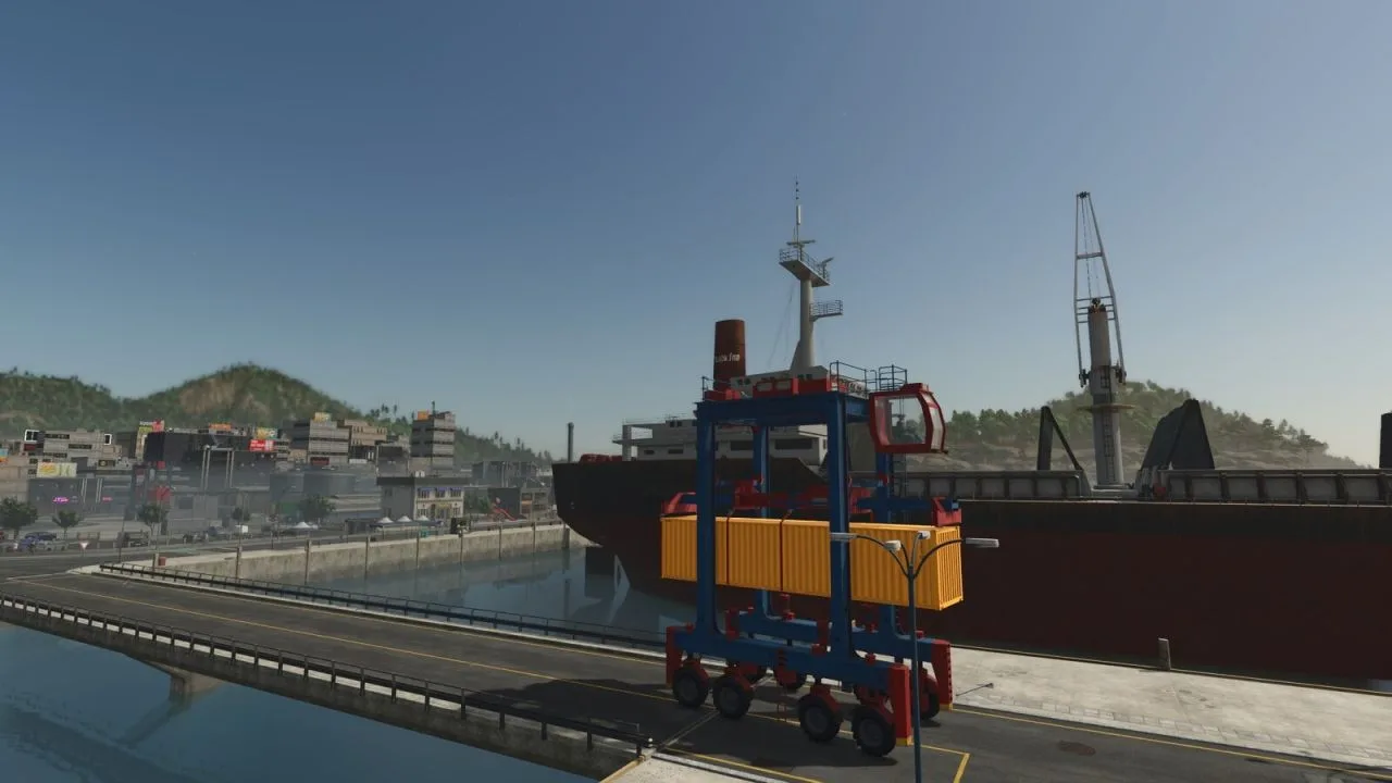 Container Straddle Carrier FS25 - screenshot 2