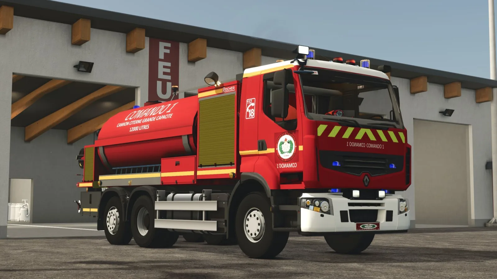 Large Capacity Tanker Truck (CCGC) FS25 - screenshot 1