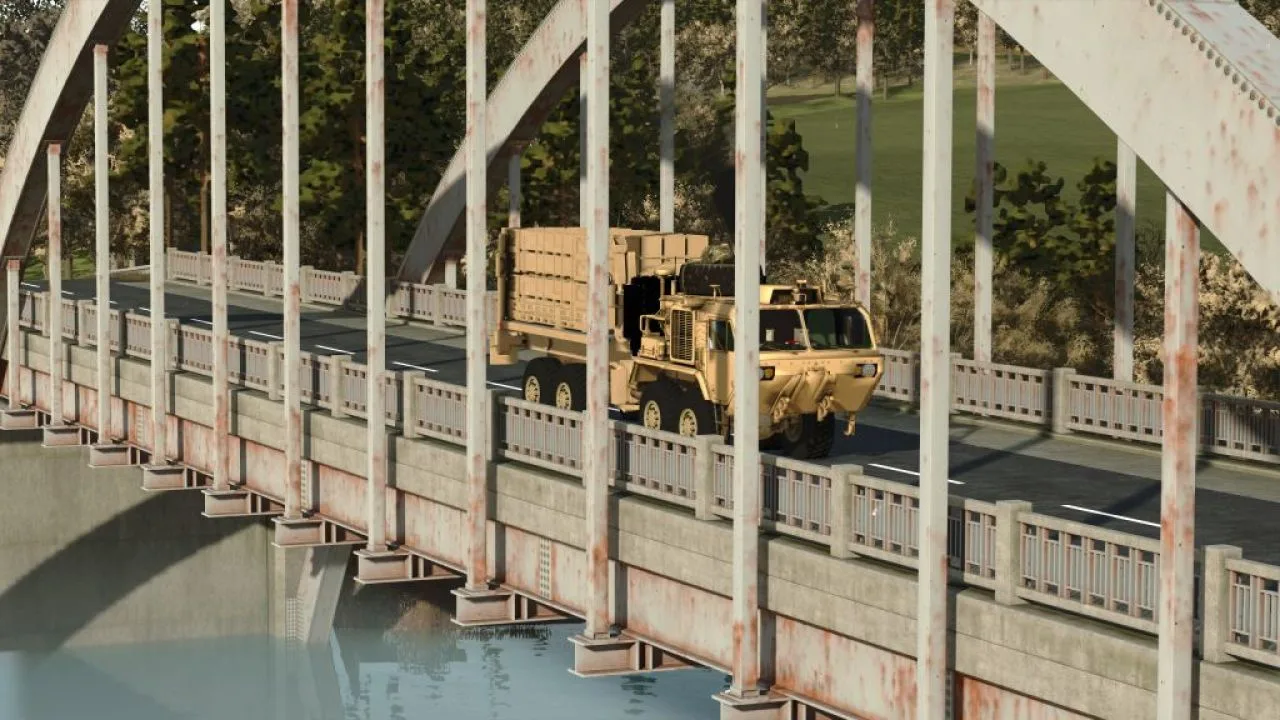 Oshkosh M978 HEMTT and the David's Sling missile system FS25 - screenshot 2