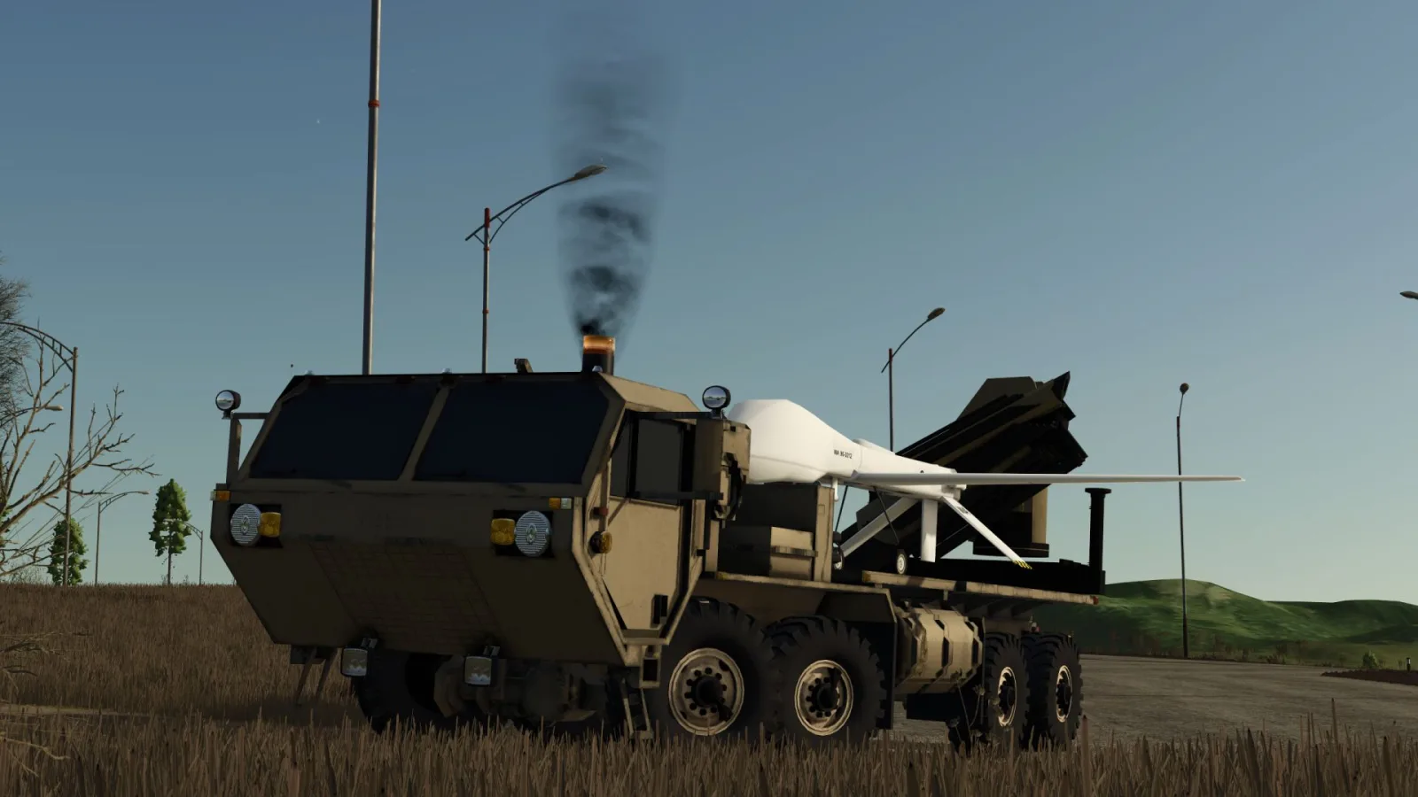 Oshkosh HEMTT DRON FS25 - screenshot 1
