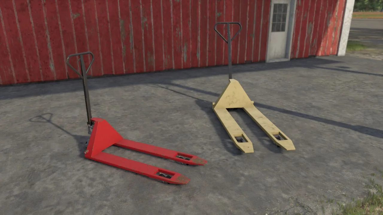Pallet Trucks Pack FS25 - screenshot 1