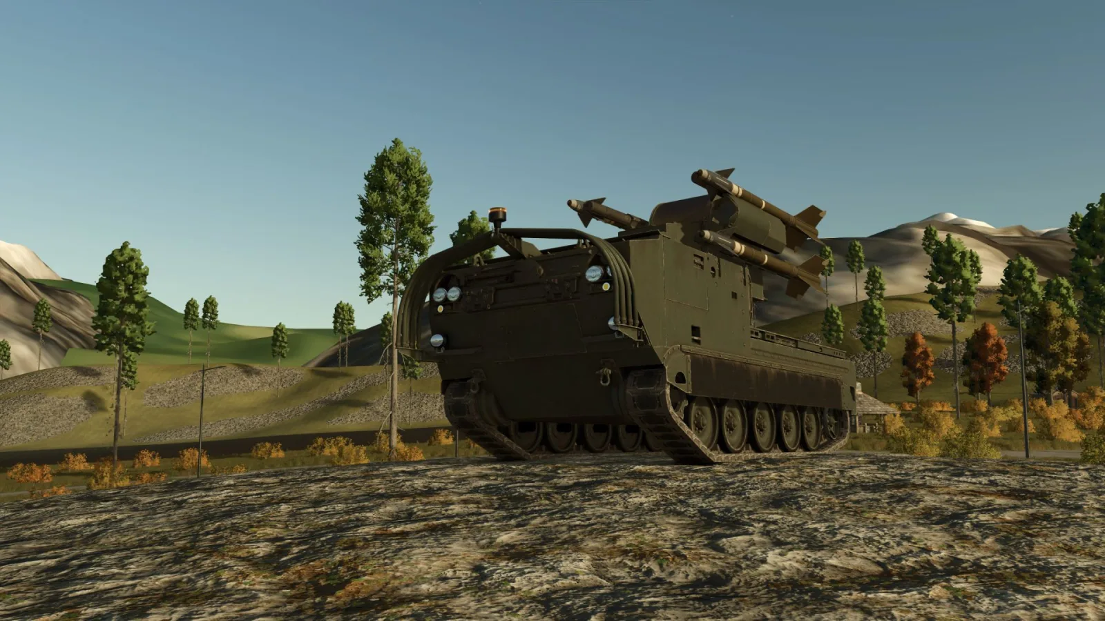 M48 Chaparral FS25 - screenshot 2