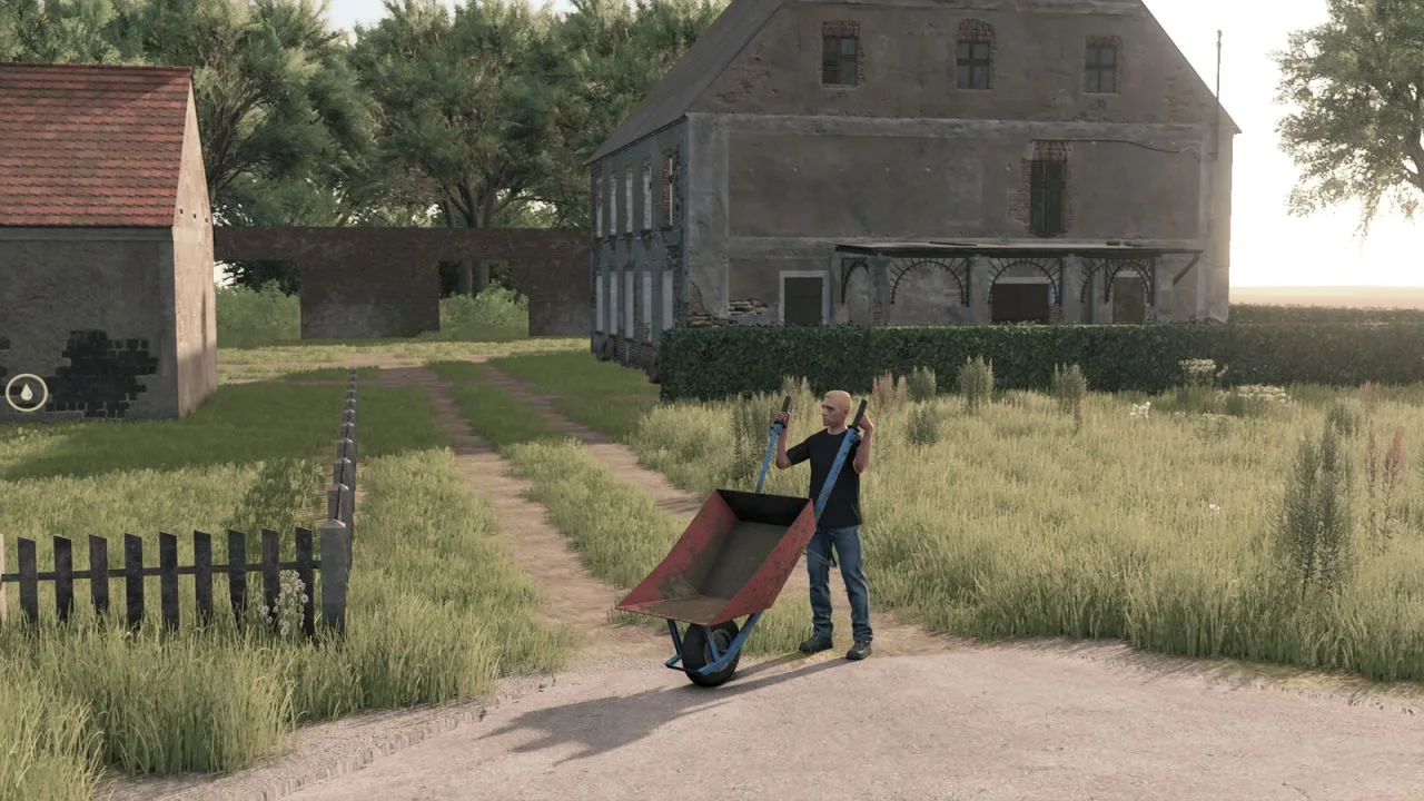 GDR Wheel Barrow FS25 - screenshot 1