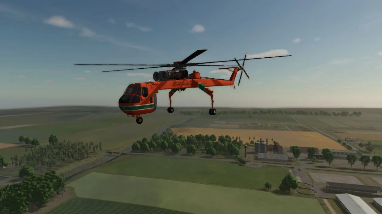 Forestry Helicopter FS25 - screenshot 1
