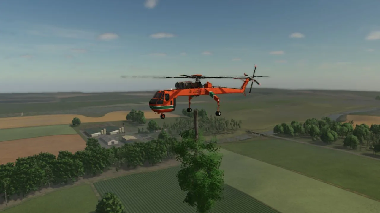 Forestry Helicopter FS25 - screenshot 2