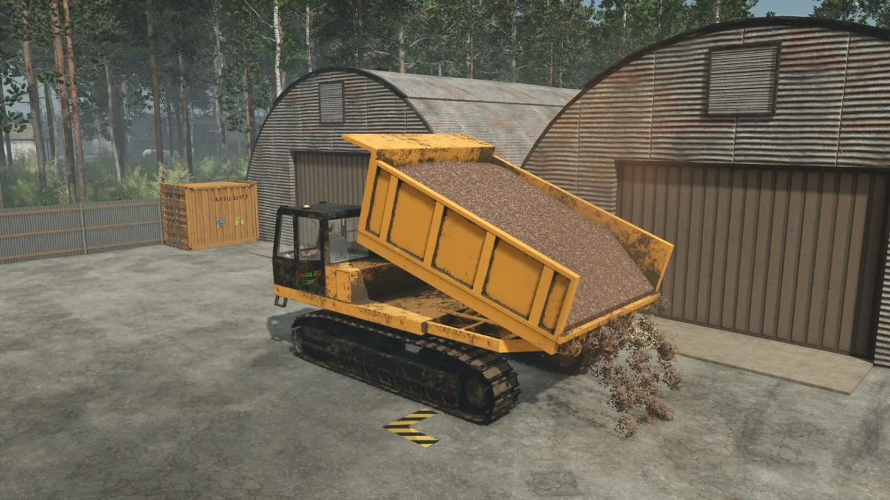 Tracked Dump Truck FS25 - screenshot 2