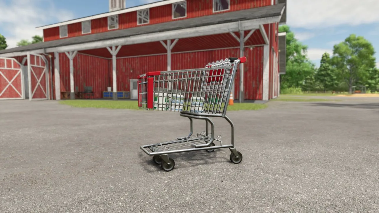 Shopping Cart FS25 - screenshot 3