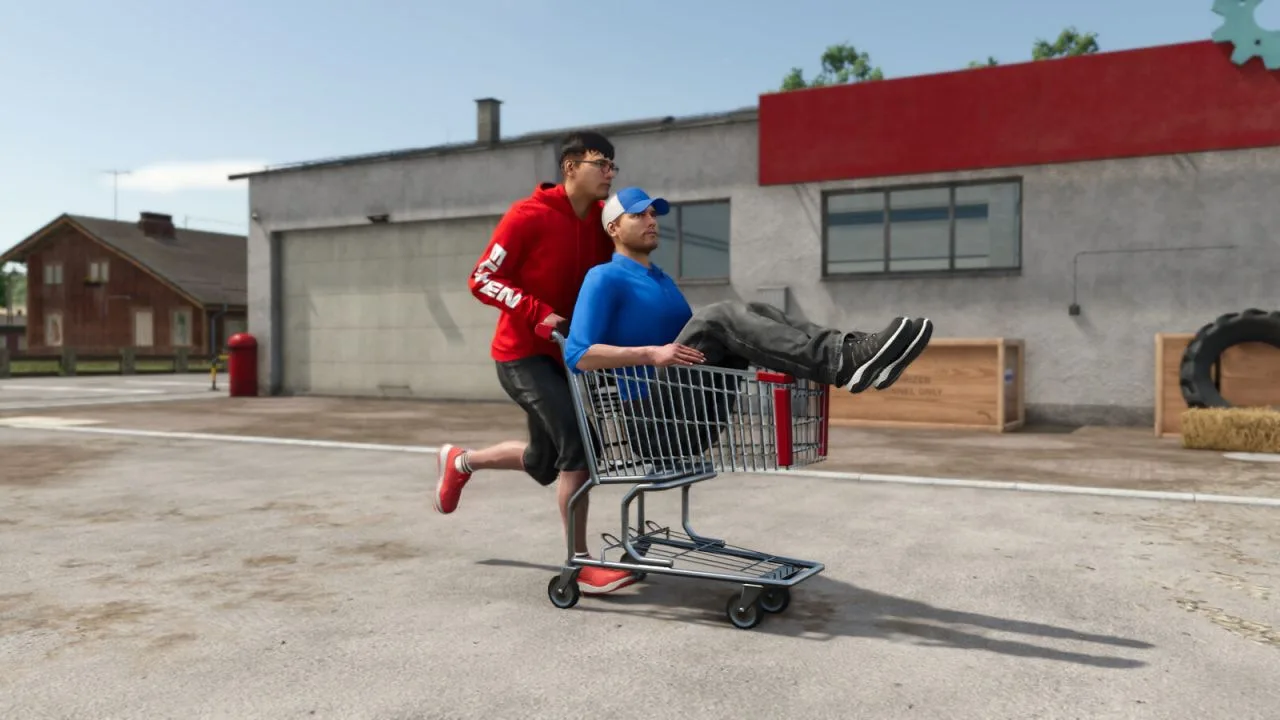 Shopping Cart FS25 - screenshot 1