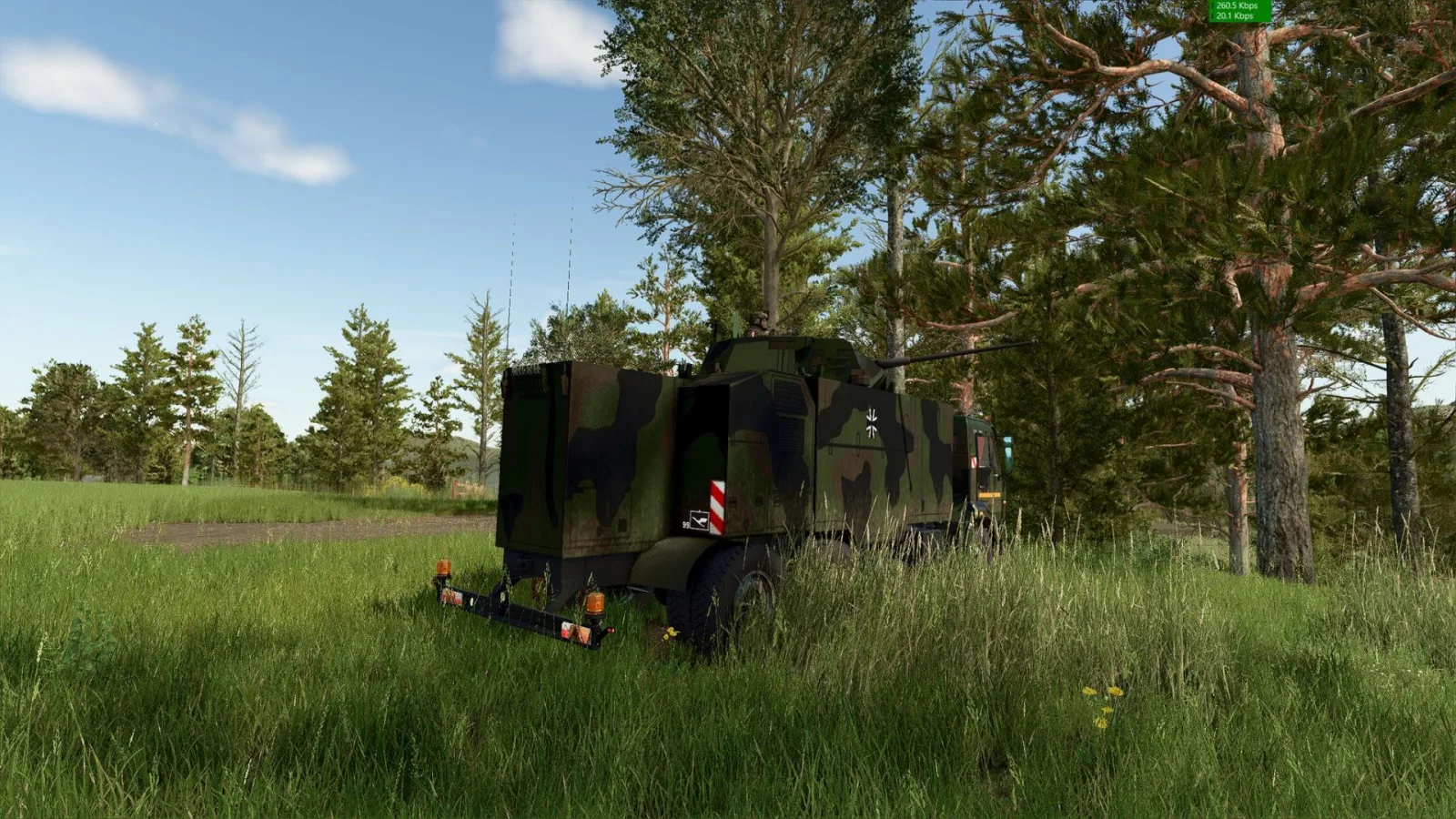 Kamaz H457U German Turret FS25 - screenshot 1