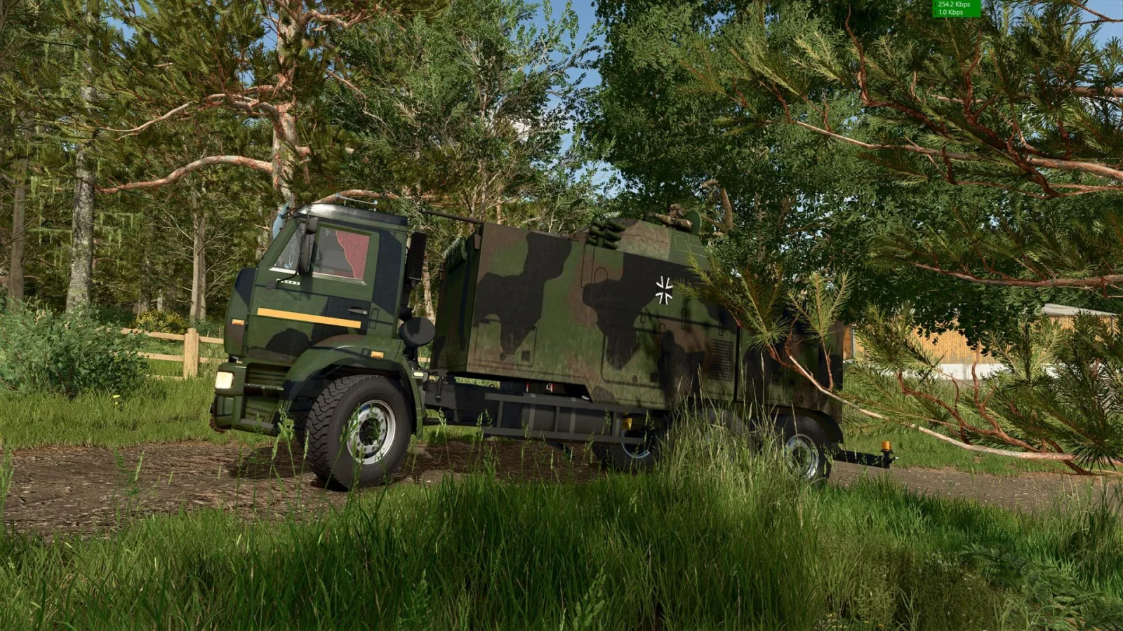 Kamaz H457U German Turret FS25 - screenshot 3