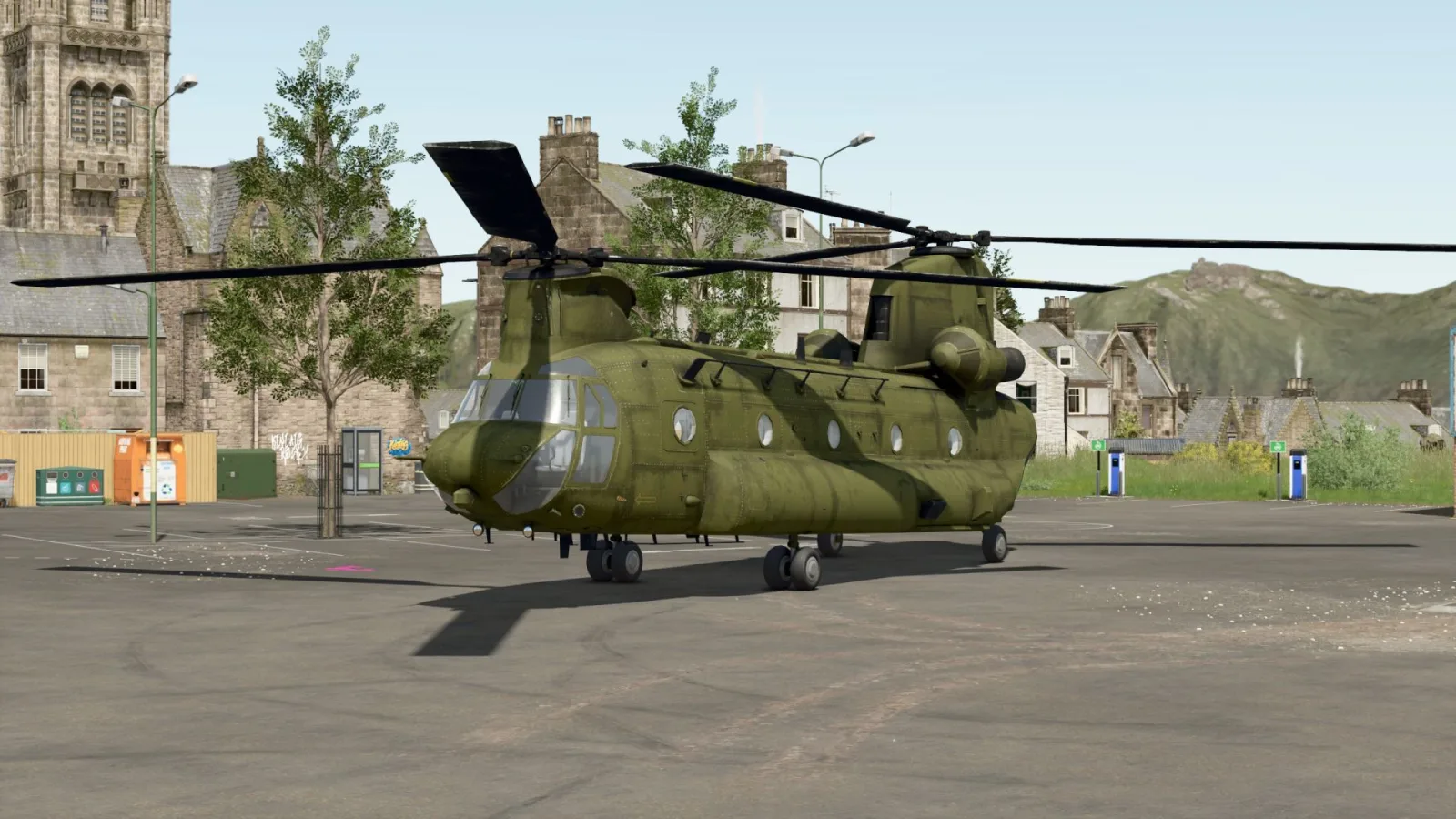 CH47 Chinook Helicopter FS25 - screenshot 1