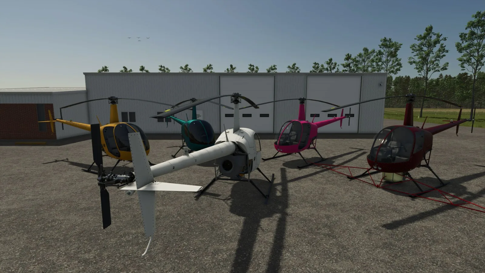 Robinson R22 Helicopter FS25 - screenshot 3