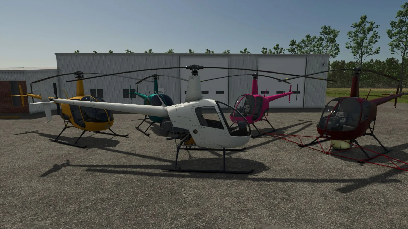 Robinson R22 Helicopter FS25 - screenshot 2
