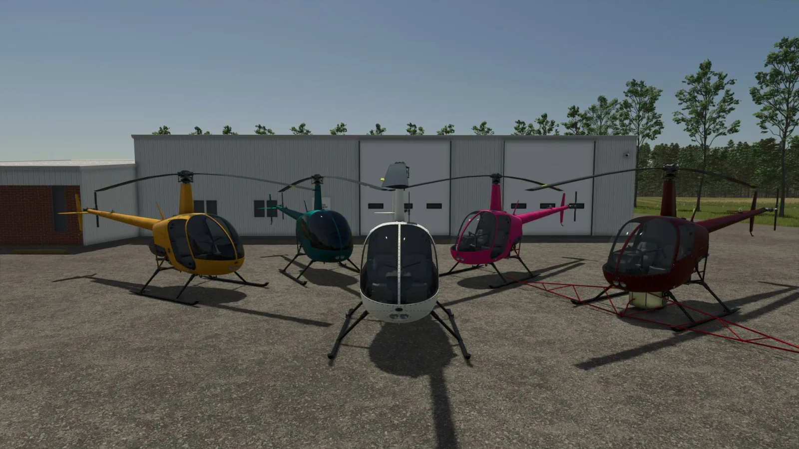 Robinson R22 Helicopter FS25 - screenshot 1