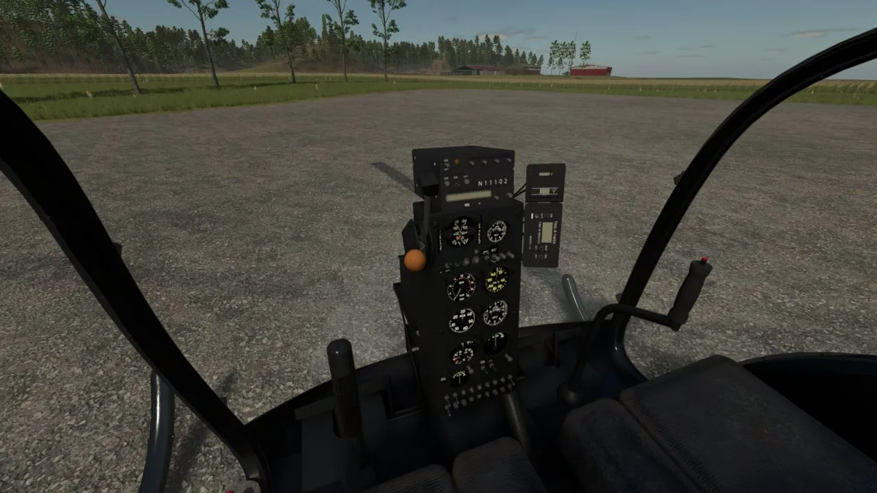 Bell 47G Helicopter FS25 - screenshot 3