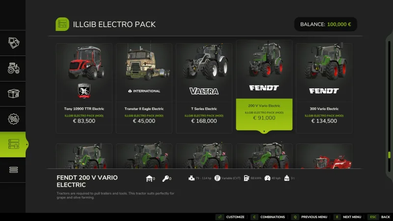 IllGib Electro Pack FS25