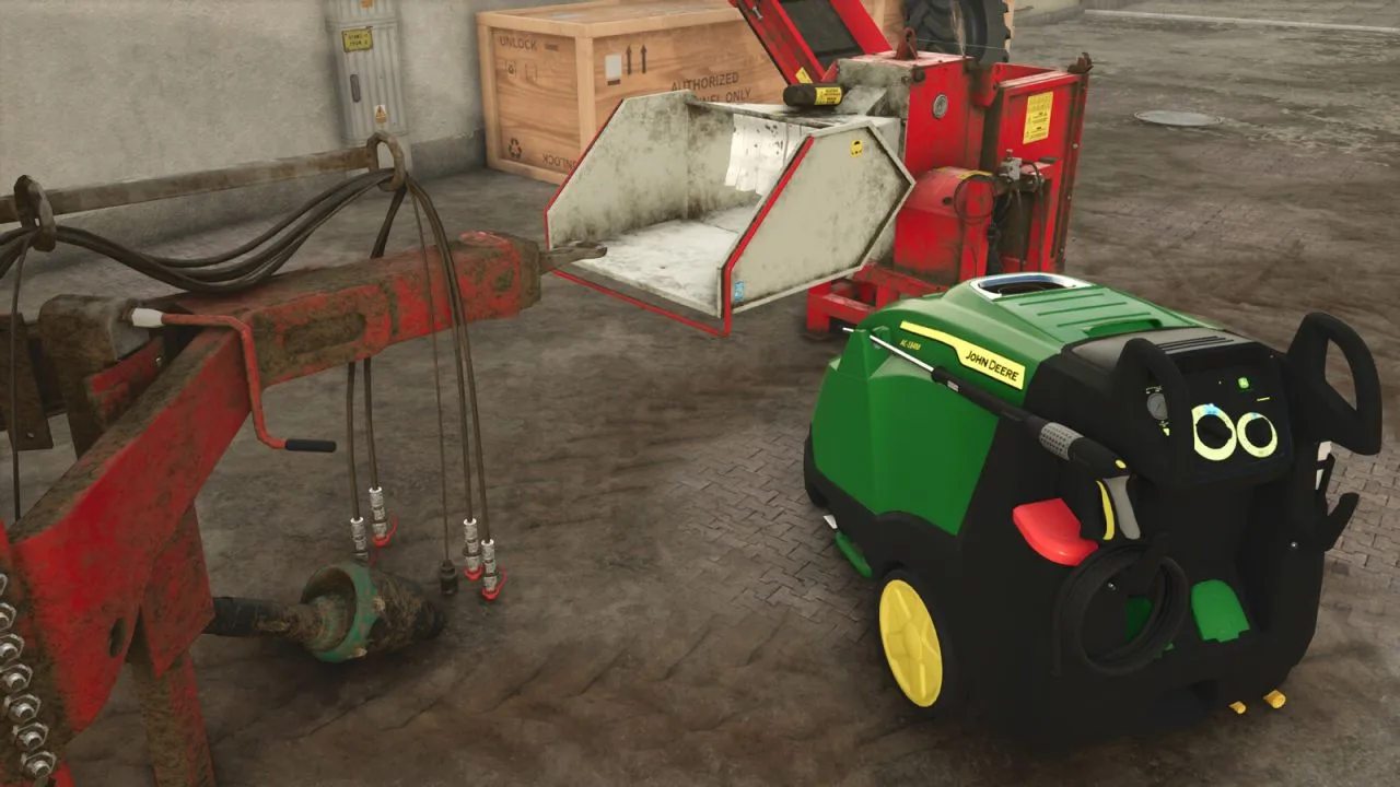 John Deere HDS 9/18-4 M FS25 - screenshot 1