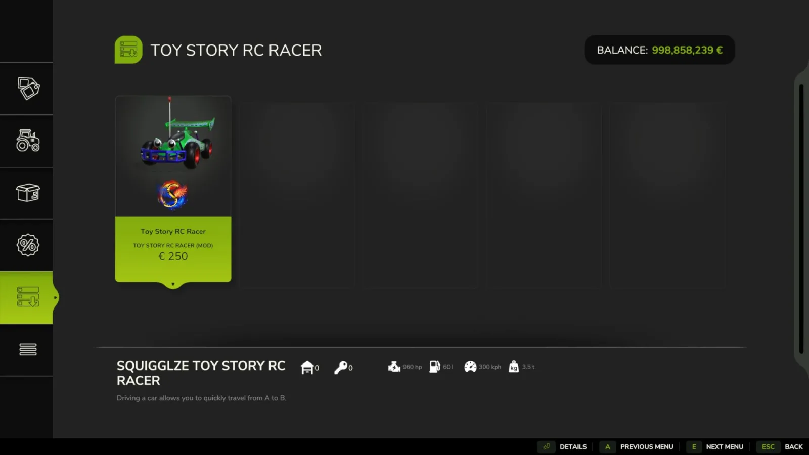 Toy Story RC Racer FS25 - screenshot 3