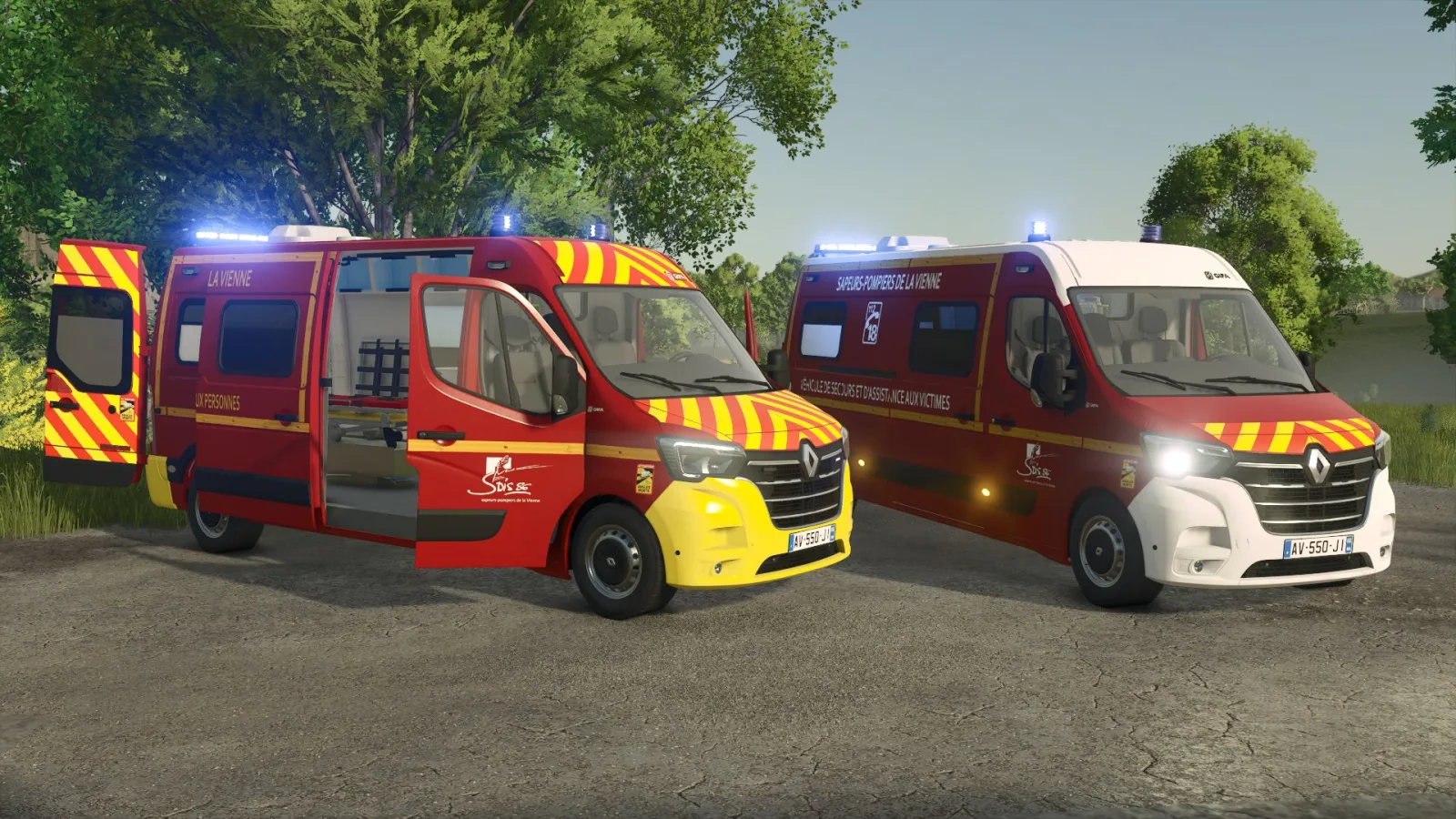Renault Master (Firefighters) FS25 - screenshot 1