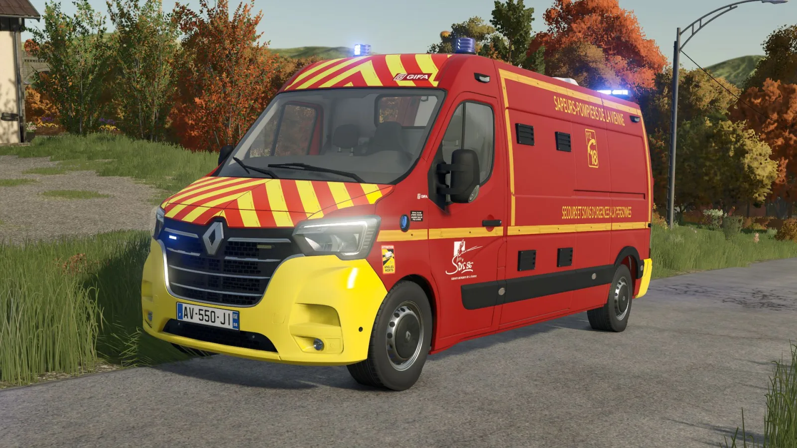 Renault Master (Firefighters) FS25 - screenshot 2