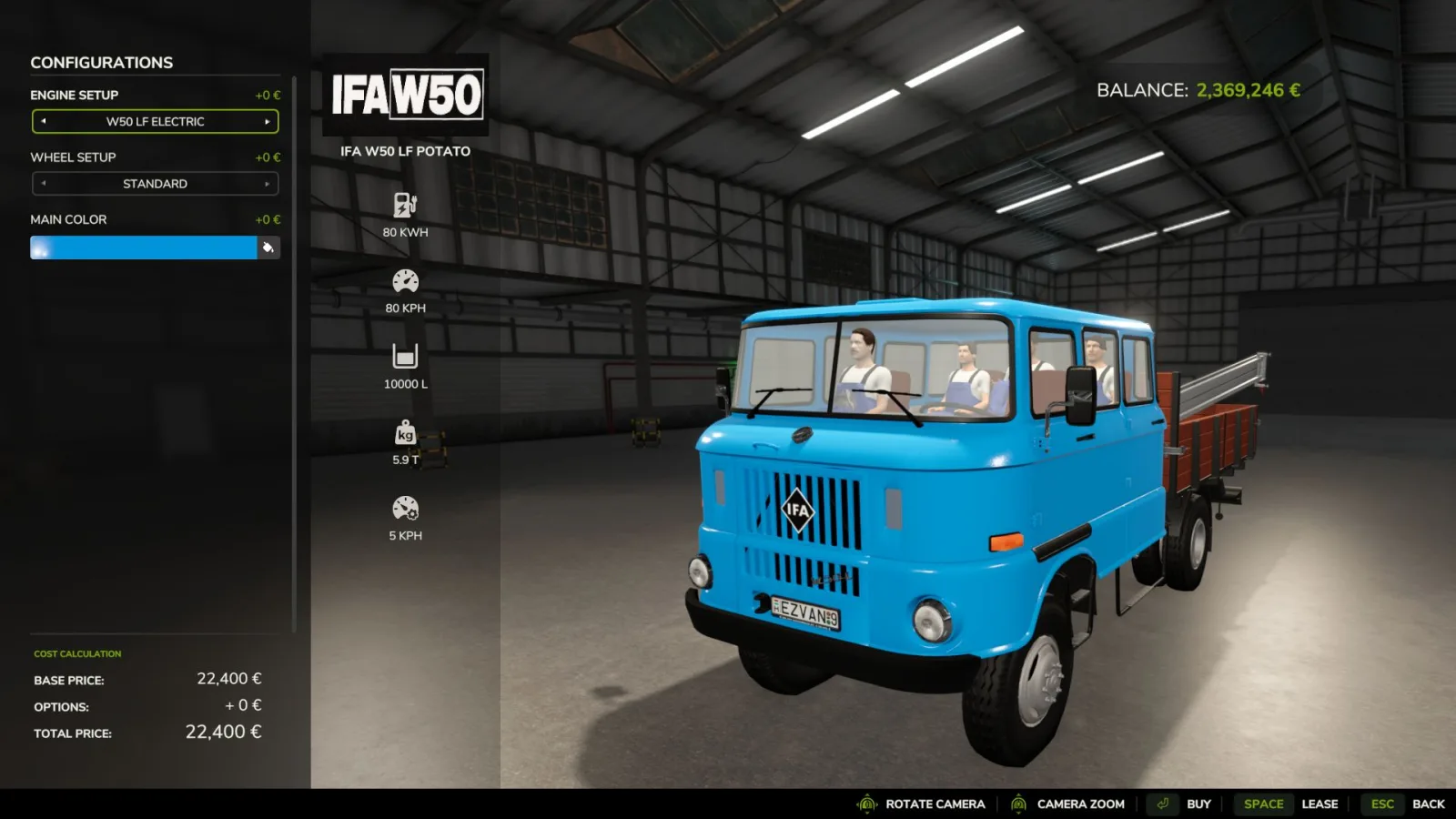 Ifa Double Cabin Brigade Multifruit FS25 - screenshot 1