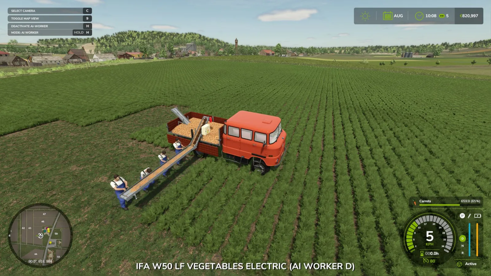 Ifa Double Cabin Brigade Multifruit FS25 - screenshot 3