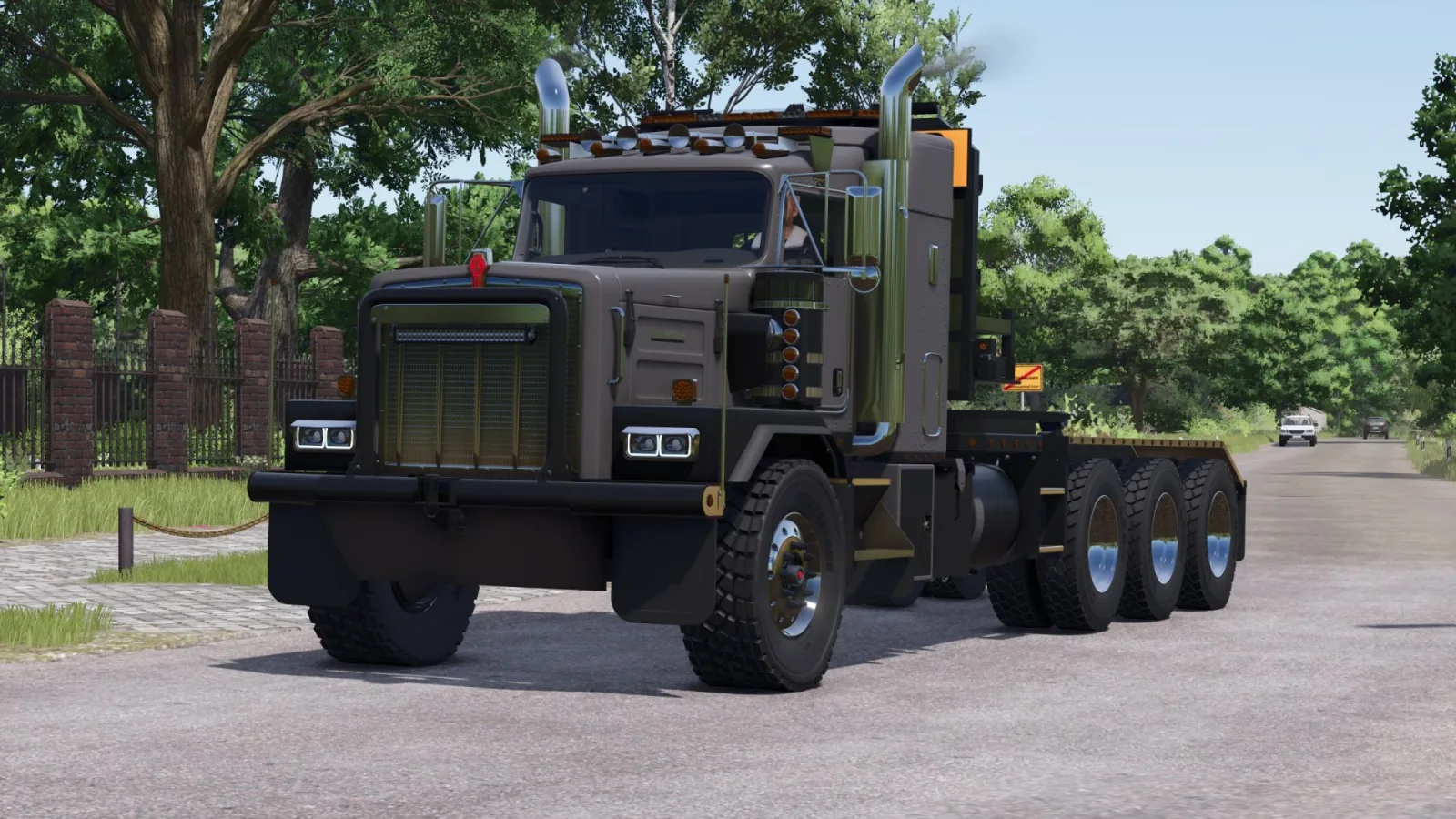 C500 Oilfield winch truck FS25 - screenshot 1