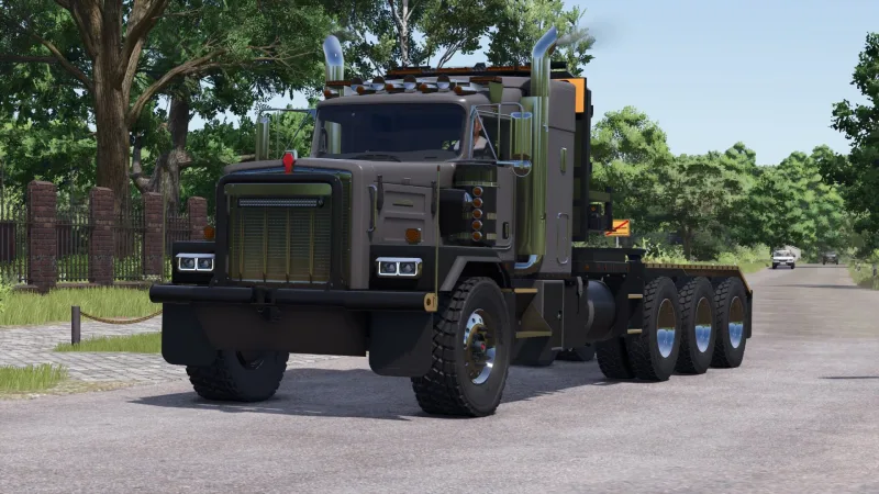 C500 Oilfield winch truck FS25