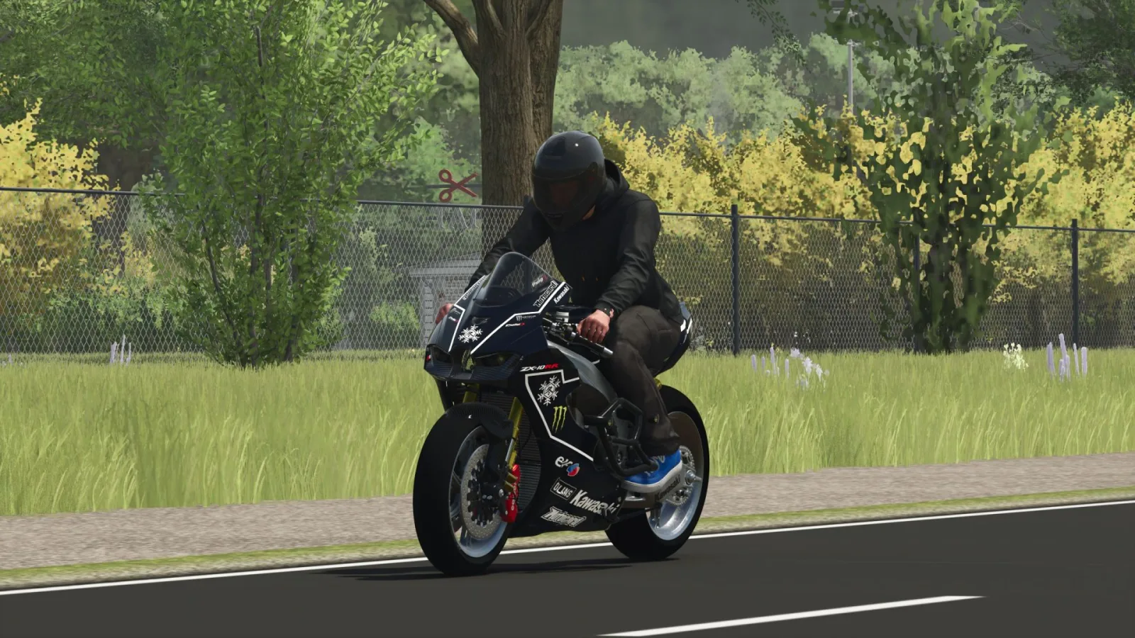 Kawasaki Ninja ZX-10R 2025 FS25 - screenshot 1
