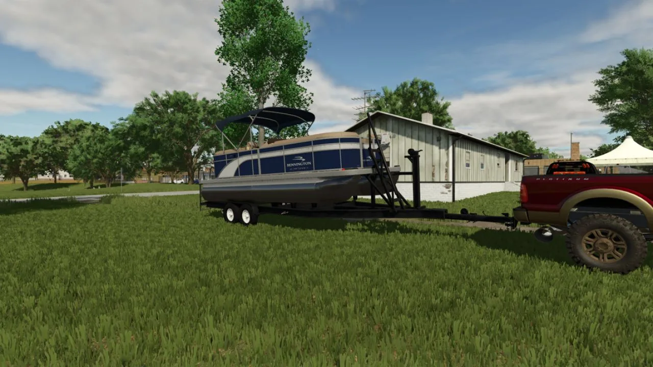 2018 Bennington Pontoon Boat FS25 - screenshot 1