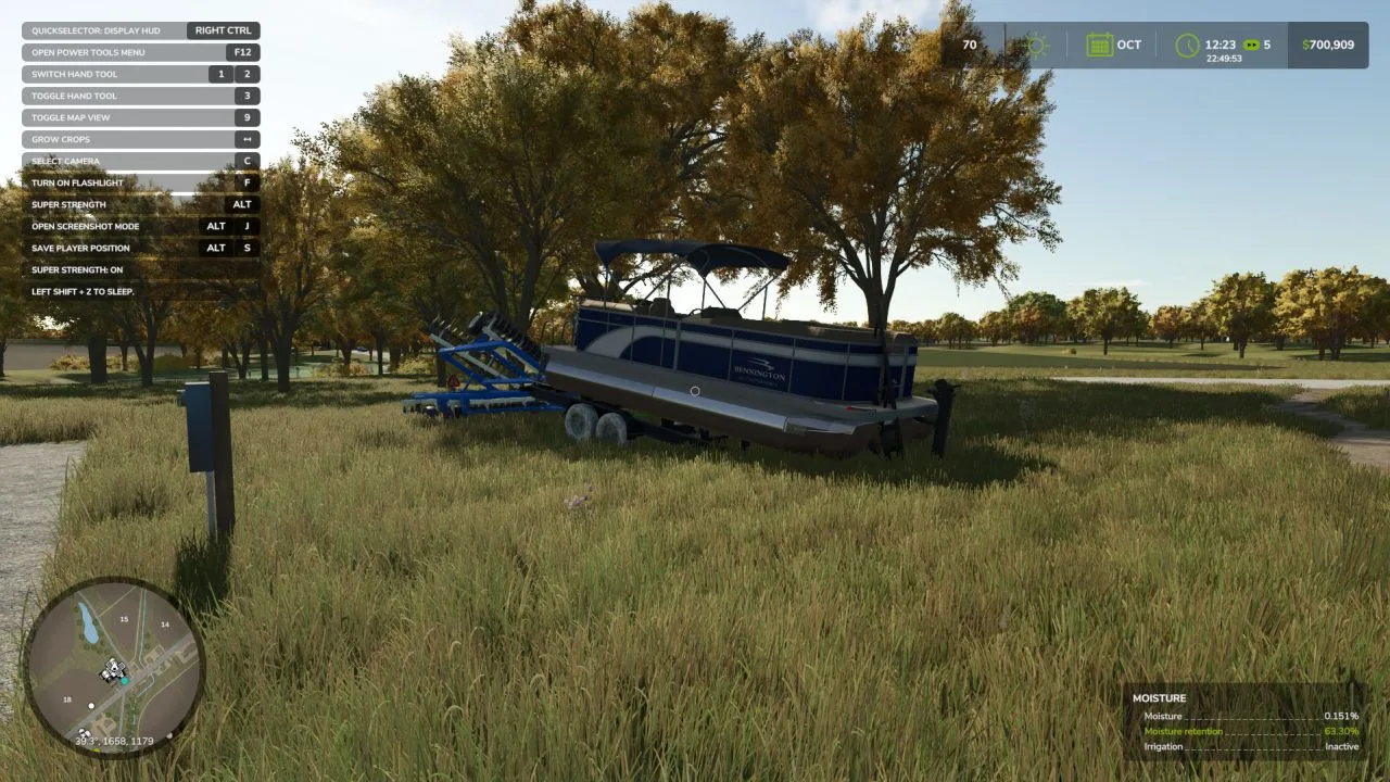 2018 Bennington Pontoon Boat FS25 - screenshot 3