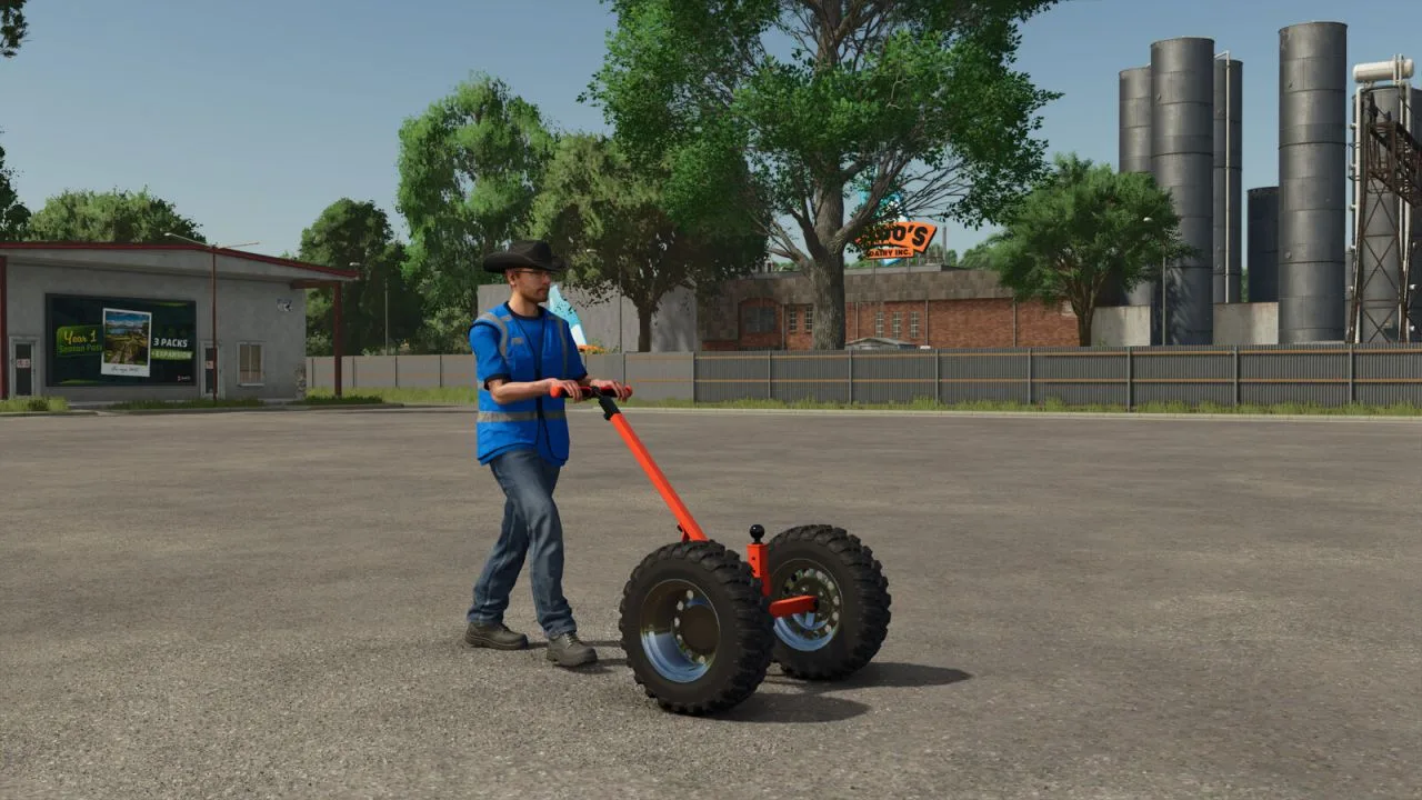 Farmyard Trailer Dolly FS25 - screenshot 2