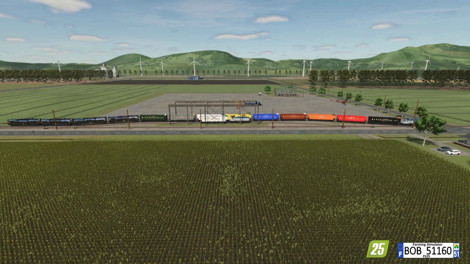 Grain Wagon (ZCA Trains) FS25 - screenshot 3