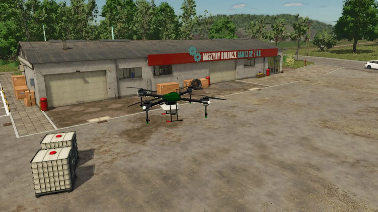 Agricultural drone for viticulture FS25 - screenshot 3