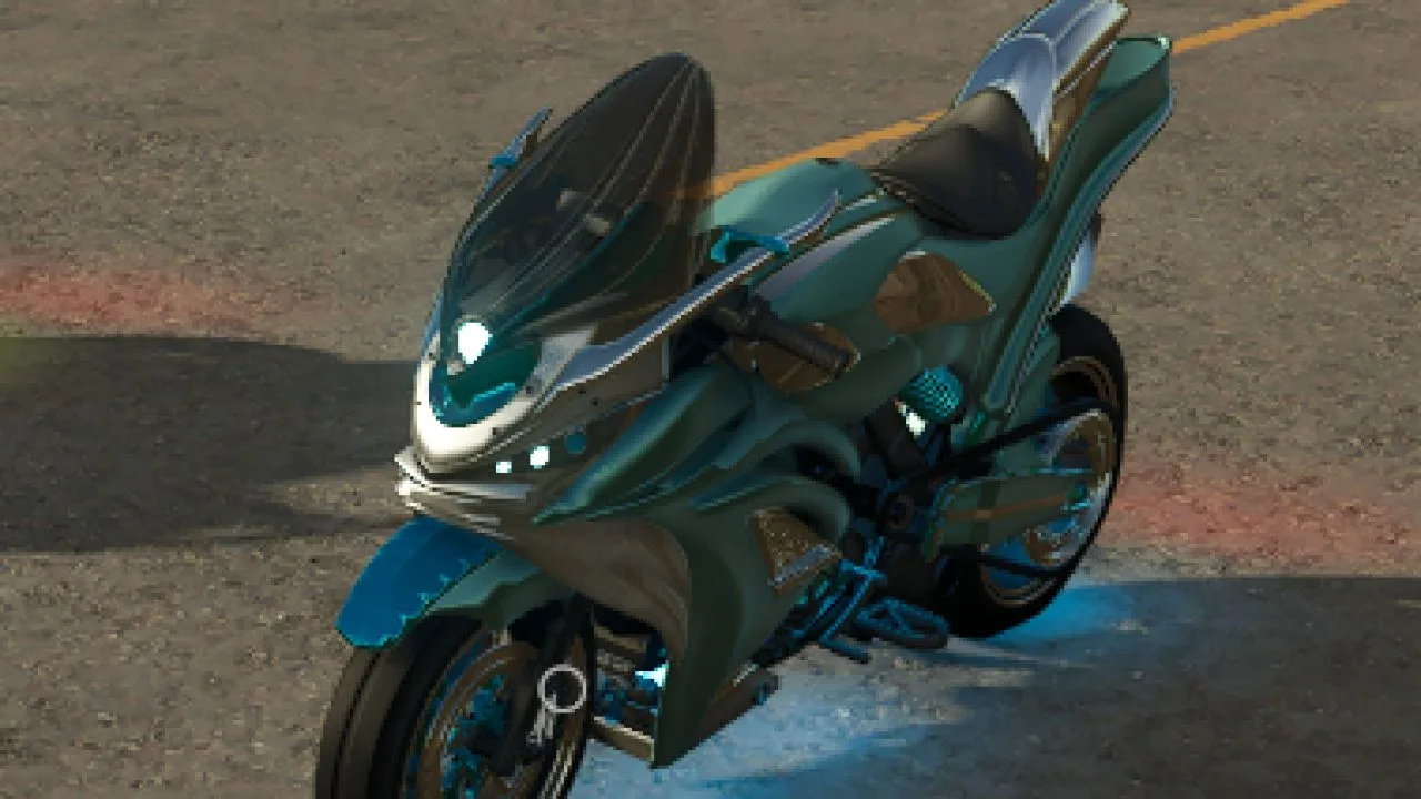 Alien motor bike FS25 - screenshot 2