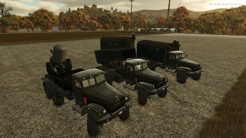 Russian military pack Ural FS25