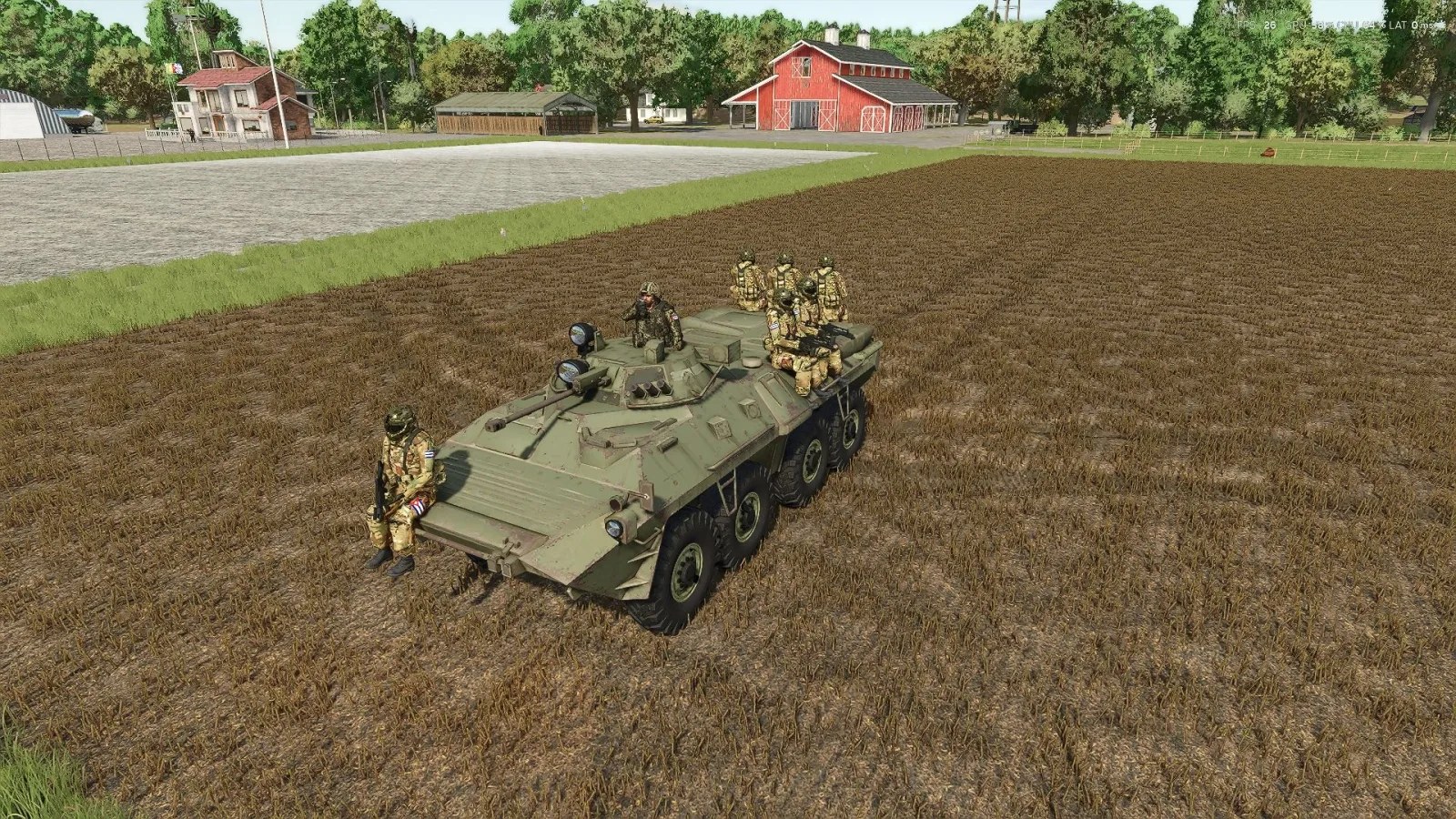 BTR-80 FS25 - screenshot 1