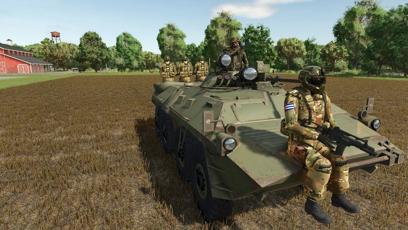 BTR-80 FS25 - screenshot 3