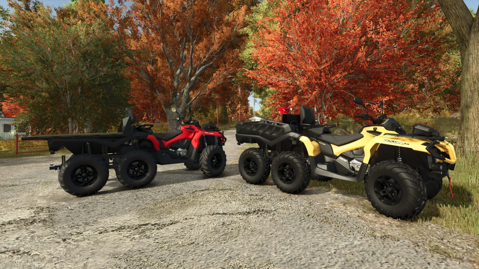 2022 Can-Am Outlander Max 6x6 XU Plus 1000T FS25 - screenshot 2