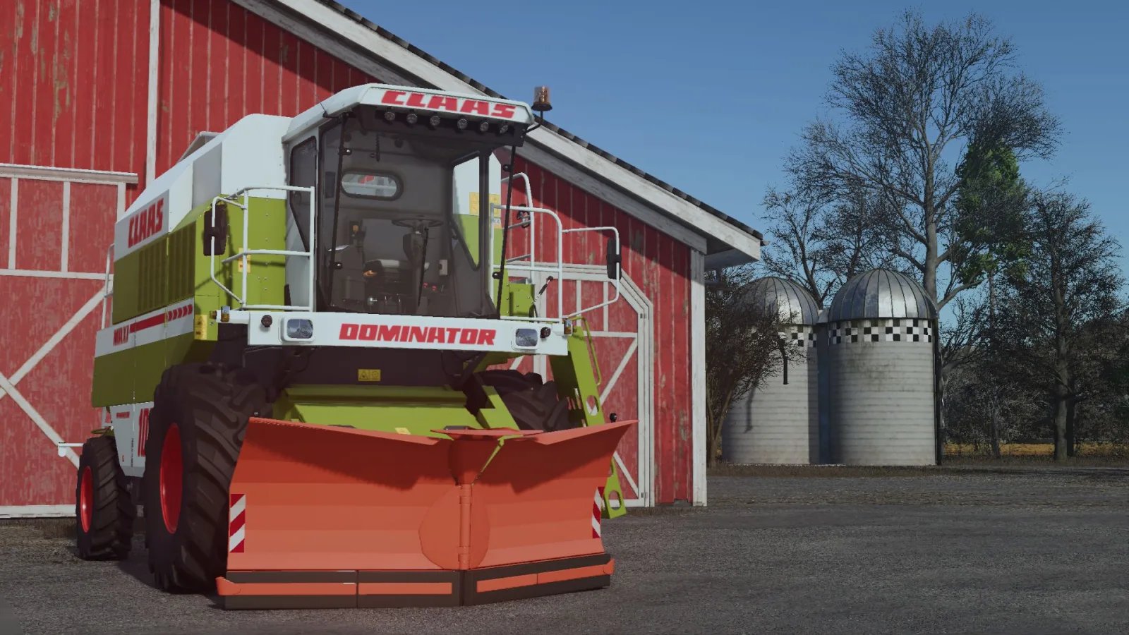 Claas Dominator Snowbine FS25 - screenshot 1