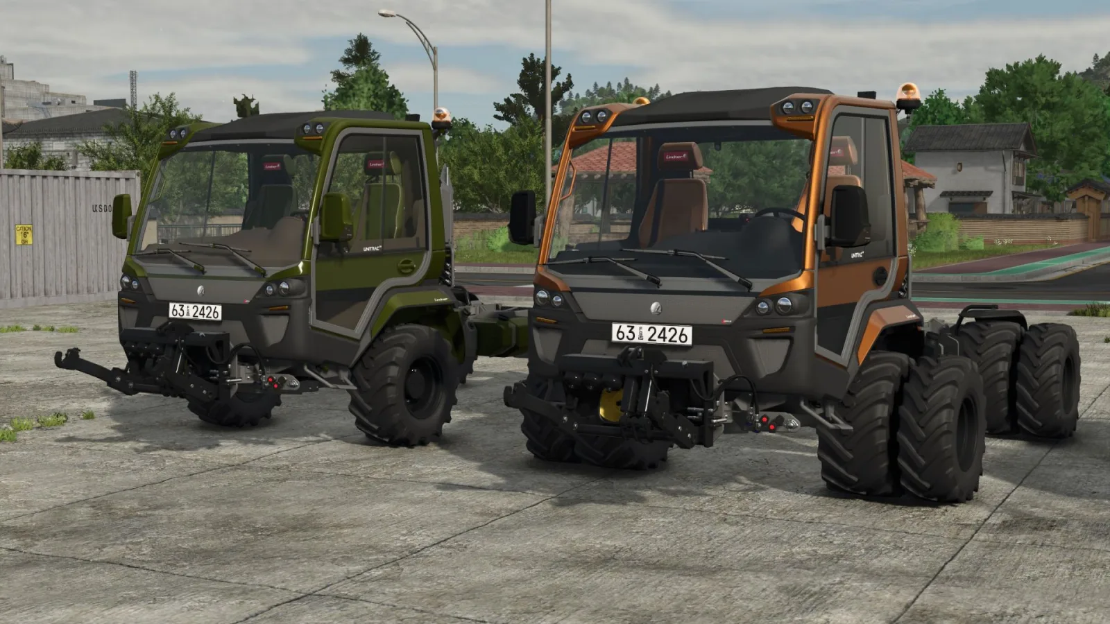 Lindner Unitrac 122 FS25 - screenshot 2