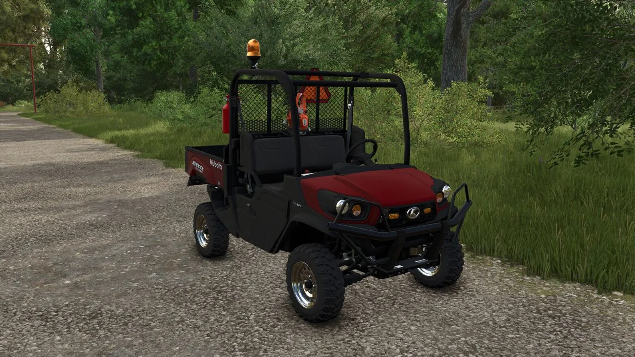 Kubota XG850 Sidekick FS25 - screenshot 1
